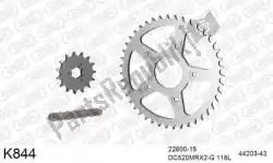 Here you can order the chain kit chain kit, steel from DC, with part number 39K844: