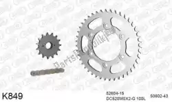 Here you can order the chain kit chain kit, steel from DC, with part number 39K849: