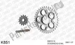 Here you can order the chain kit chain kit, steel from DC, with part number 39K851: