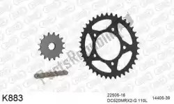 Here you can order the chain kit chain kit, steel from DC, with part number 39K883: