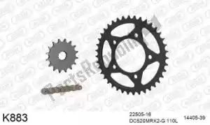 DC 39K883 chain kit chain kit, steel - Bottom side