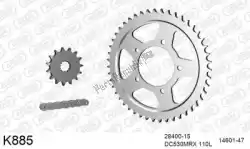 Qui puoi ordinare kit catena kit catena, acciaio da DC , con numero parte 39K885:
