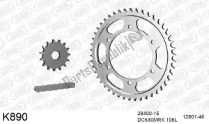 DC 39K890 chain kit chain kit, steel - Bottom side