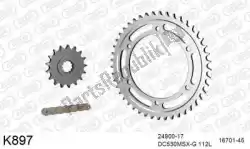 Here you can order the chain kit chain kit, steel from DC, with part number 39K897: