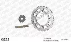 Here you can order the chain kit chain kit, aluminum from DC, with part number 39K923: