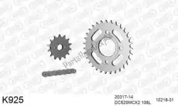 Here you can order the chain kit chain kit, steel from DC, with part number 39K925: