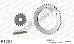 Here you can order the chain kit chain kit, steel from DC, with part number 39K1004: