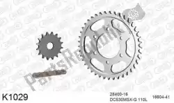 Here you can order the chain kit chain kit, steel from DC, with part number 39K1029: