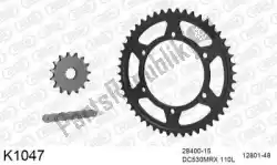 Here you can order the chain kit chain kit, steel from DC, with part number 39K1047: