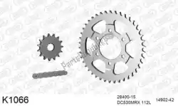Here you can order the chain kit chain kit, steel from DC, with part number 39K1066: