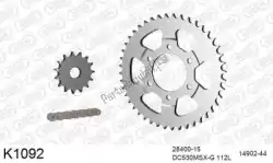 Here you can order the chain kit chain kit, steel from DC, with part number 39K1092: