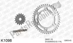 Here you can order the chain kit chain kit, steel from DC, with part number 39K1098: