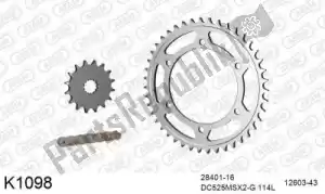 DC 39K1098 chain kit chain kit, steel - Bottom side