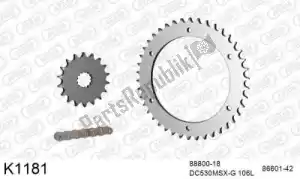 DC 39K1181 chain kit chain kit, steel - Bottom side