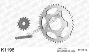 DC 39K1196 chain kit chain kit, steel - Bottom side