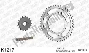 DC 39K1217 chain kit chain kit, steel - Bottom side