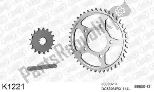 DC 39K1221 chain kit chain kit, steel - Bottom side