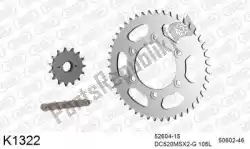 Here you can order the chain kit chain kit, steel from DC, with part number 39K1322: