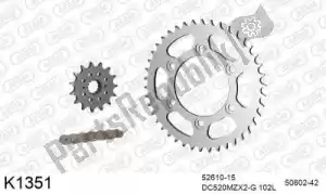 DC 39K1351 chain kit chain kit, steel - Bottom side