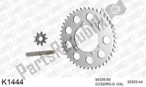 DC 39K1444 chain kit chain kit, aluminum - Bottom side