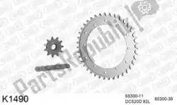 Here you can order the chain kit chain kit, aluminum from DC, with part number 39K1490: