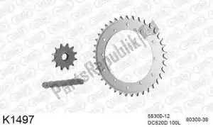 DC 39K1497 chain kit chain kit, aluminum - Bottom side