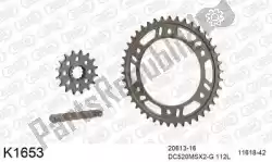 Here you can order the chain kit chain kit, alu 520 conv from DC, with part number 39K1653: