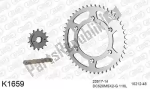 DC 39K1659 chain kit chain kit, steel - Bottom side