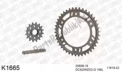 Here you can order the chain kit chain kit, alu 520 conv from DC, with part number 39K1665: