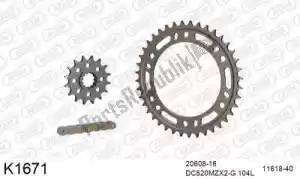 DC 39K1671 chain kit chain kit, alu 520 conv - Bottom side