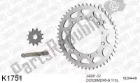 39K1751, DC, Chain kit chain kit, steel    , New