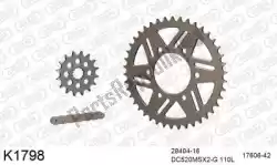 Here you can order the chain kit chain kit, alu 520 conv from DC, with part number 39K1798:
