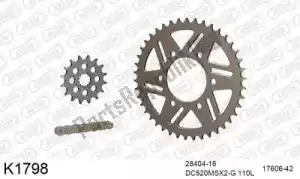 DC 39K1798 chain kit chain kit, alu 520 conv - Bottom side