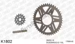 Here you can order the chain kit chain kit, alu 520 conv from DC, with part number 39K1802: