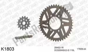 DC 39K1803 chain kit chain kit, alu 520 conv - Bottom side