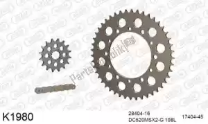 DC 39K1980 chain kit chain kit, alu 520 conv - Bottom side