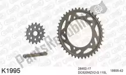 Here you can order the chain kit chain kit, alu 520 conv from DC, with part number 39K1995: