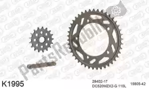 DC 39K1995 chain kit chain kit, alu 520 conv - Bottom side