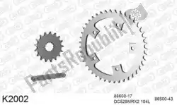 Here you can order the chain kit chain kit, steel from DC, with part number 39K2002: