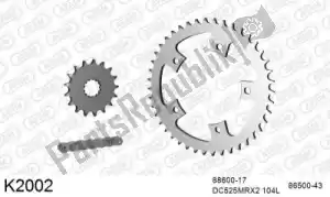 DC 39K2002 chain kit chain kit, steel - Bottom side