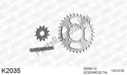Here you can order the chain kit chain kit, steel from DC, with part number 39K2035: