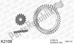 Qui puoi ordinare kit catena kit catena, acciaio 530 conv da DC , con numero parte 39K2109: