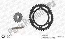 Qui puoi ordinare kit catena kit catena, acciaio 530 conv da DC , con numero parte 39K2122: