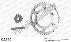 Here you can order the chain kit chain kit, steel from DC, with part number 39K2240: