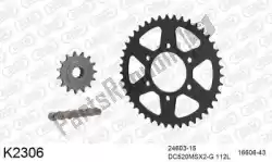 Here you can order the chain kit chain kit, steel from DC, with part number 39K2306: