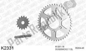 DC 39K2331 chain kit chain kit, steel - Bottom side