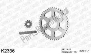 DC 39K2336 chain kit chain kit, steel - Bottom side