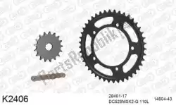 Aquí puede pedir kit de cadena kit de cadena, acero de DC , con el número de pieza 39K2406: