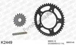 Here you can order the chain kit chain kit, steel from DC, with part number 39K2449:
