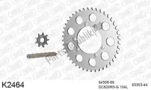 DC 39K2464 chain kit chain kit, aluminum - Bottom side